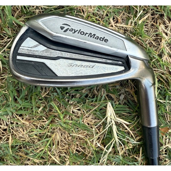 TaylorMade SpeedBlade Pitching Wedge Golf Iron Matrix Radix HD Stiff Flex RH - Picture 1 of 9